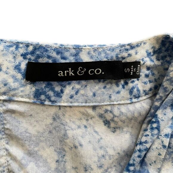Ark & Co Romper Long Sleeve V Neck Size Small - Picture 7 of 8